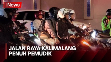 Jalan Raya Kalimalang Padat Pemudik pada Hari Terakhir Libur Lebaran