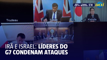 G7 condena ataques do Irã contra Israel