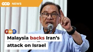 Malaysia backs Iranian drone attack on Israel