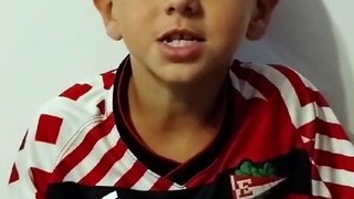 La historia del nene del Pincha que lloró en el gol de Javier Correa y se viralizó