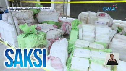 P13.3-B halaga ng hinihinalang shabu, nasabat sa checkpoint | Saksi
