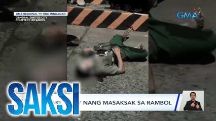 Lalaki, patay nang masaksak sa rambol | Saksi