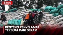Antisipasi Rem Blong, Relawan Bangun 'Benteng Penyelamat' di Jalur Ekstrem Pacet-Cangar