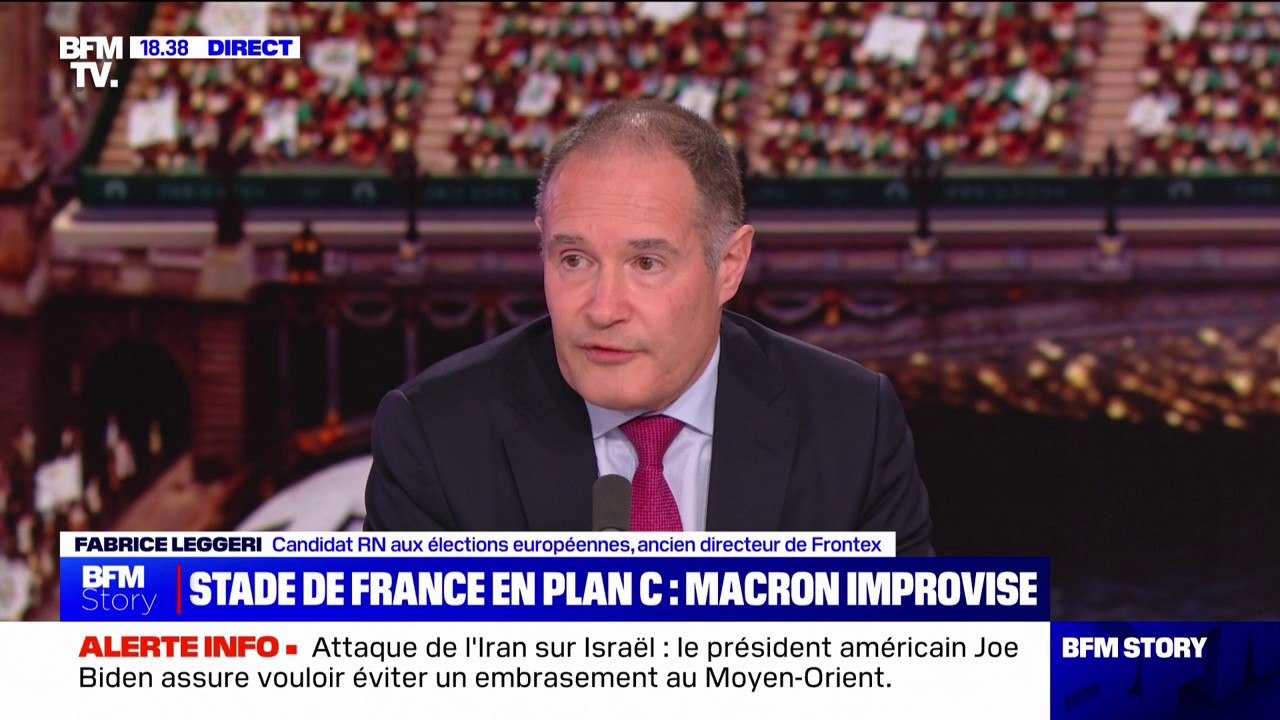 Aya Nakamura aux Jeux Olympiques: "Ce qu'elle chante, je ne le comprends pas", assure Fabrice Leggeri (candidat RN aux élections européennes)