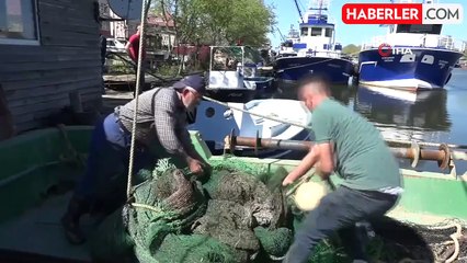 Av yasağıyla birlikte balıkçılar yeni sezona hazırlanmaya başladı