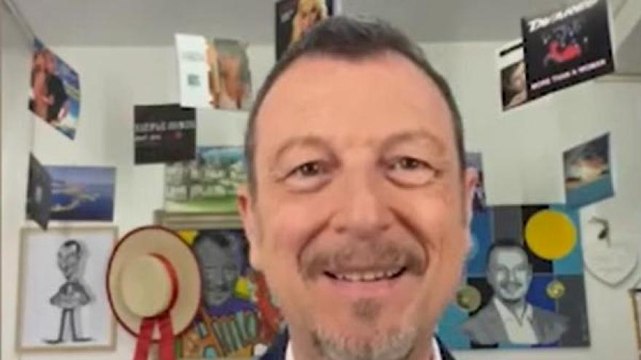 Video Instagram, Amadeus annuncia l'addio alla Rai