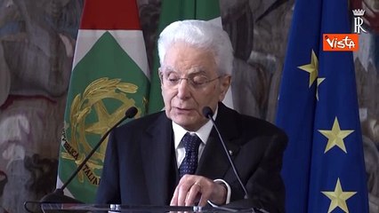 Mattarella: Nato garanzia di pace in Europa, l'Italia ? riconoscente