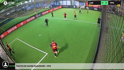 Faute de Hakim Ouazghiri - PPG