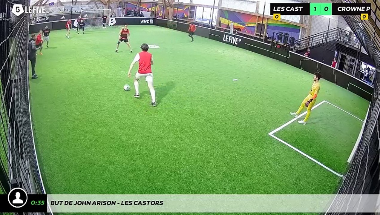 But de John ARISON - LES CASTORS