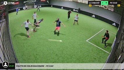 Faute de Colin Giacomini  - FC CAZ