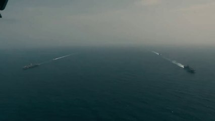 USS Abraham Lincoln and USS Kearsarge Joint Operations in the Arabian Sea