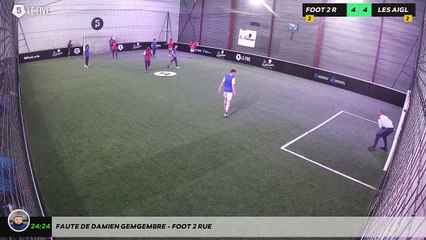 Faute de Damien GEMGEMBRE - FOOT 2 RUE