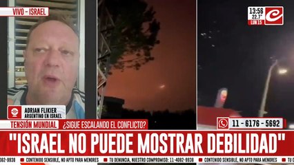 Conflicto en Medio Oriente: habla argentino que vive cerca de la Franja de Gaza