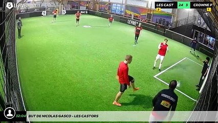 But de Nicolas GASCO - LES CASTORS