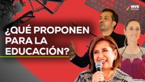 ELECCIONES 2024: ¿Cuáles son LAS PROPUESTAS DE EDUCACIÓN de los candidatos presidenciales?