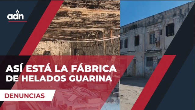 Así está la fábrica de helados Guarina