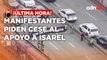 ¡Última Hora! Bloquean puente Golden Gate, California, para que EE.UU. ya no apoye a Israel