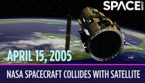 OTD In Space – April 15: NASA Spacecraft Collides With Satellite