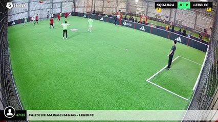 Faute de maxime hagag - Lerbi FC