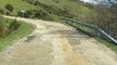 El vídeo del deplorable estado de la única carretera que hay para ir de Murias a Villablino