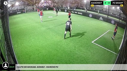 Faute de Mickael GOMEZ - RANCHO FC