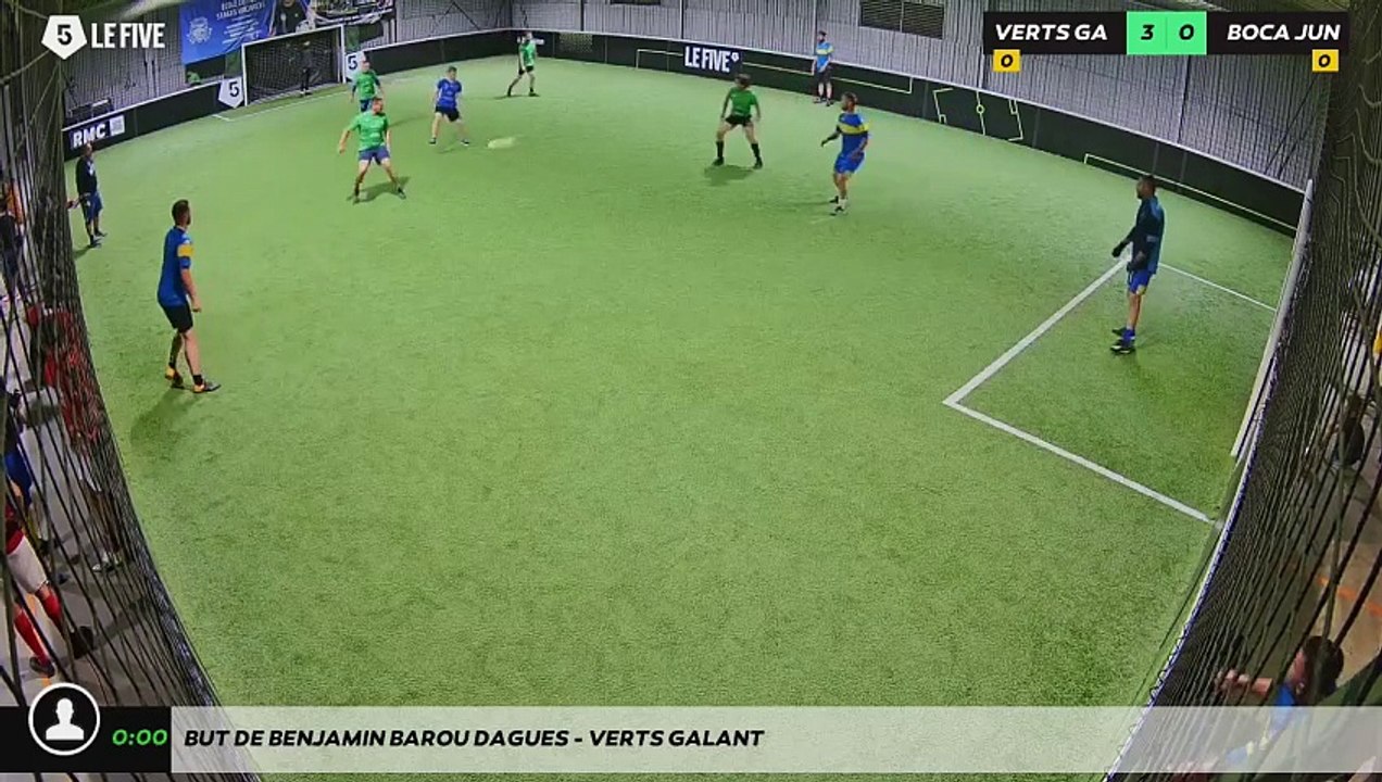 But de Benjamin Barou Dagues - VERTS GALANT