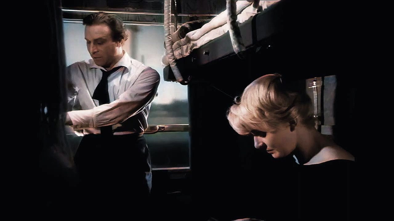 Pociąg - (kolor) film obyczajowy