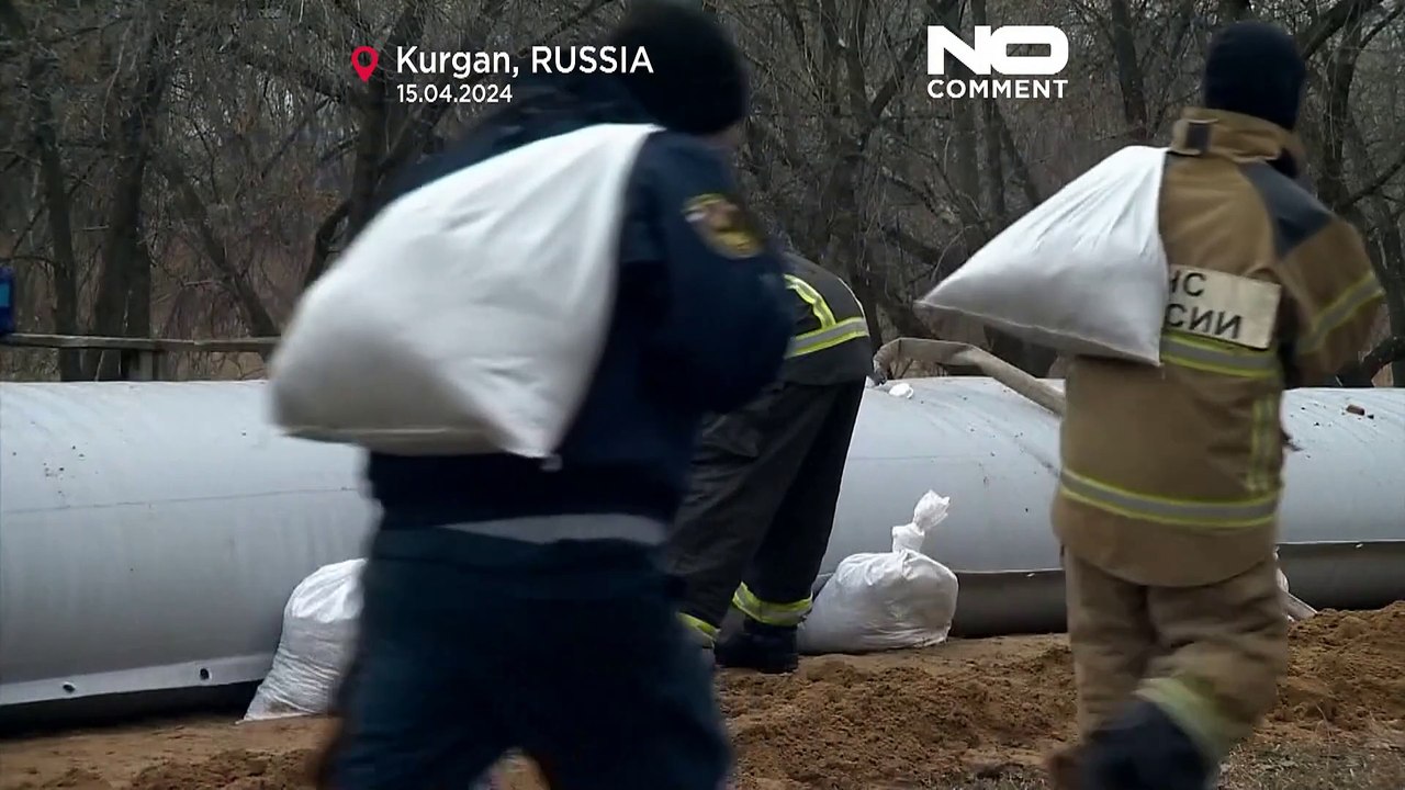 Land unter in Zentralrussland: Mehr als 15.000 Familien fliehen vor Hochwasser