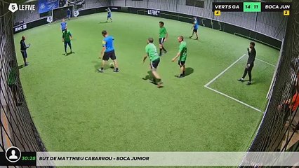 But de matthieu cabarrou - BOCA JUNIOR