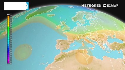 Una DANA dejará algunos chubascos tormentosos a finales de semana en España