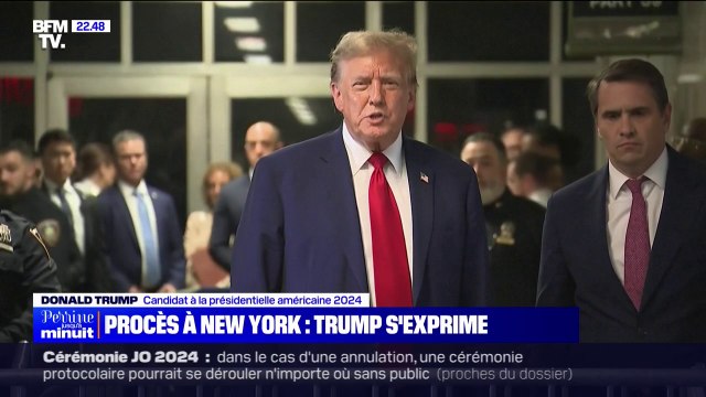 Affaire Stormy Daniels: Donald Trump qualifie son procès d'escroquerie et de chasse aux sorcières politique