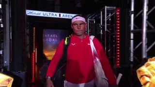1ª parte 'El Slam de Netflix' 2024 ❤ Rafael Nadal vs. Carlos Alcaraz. #ElSlamdeNetflix