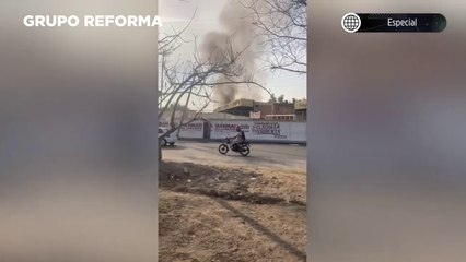Cae aeronave en predio de Alcaldía Coyoacán