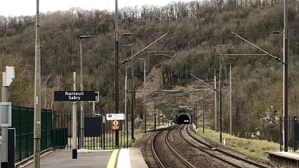 TER Grand Est SNCF - Passage d’un Coradia Liner Carmillon à Nanteuil - Saâcy (77)