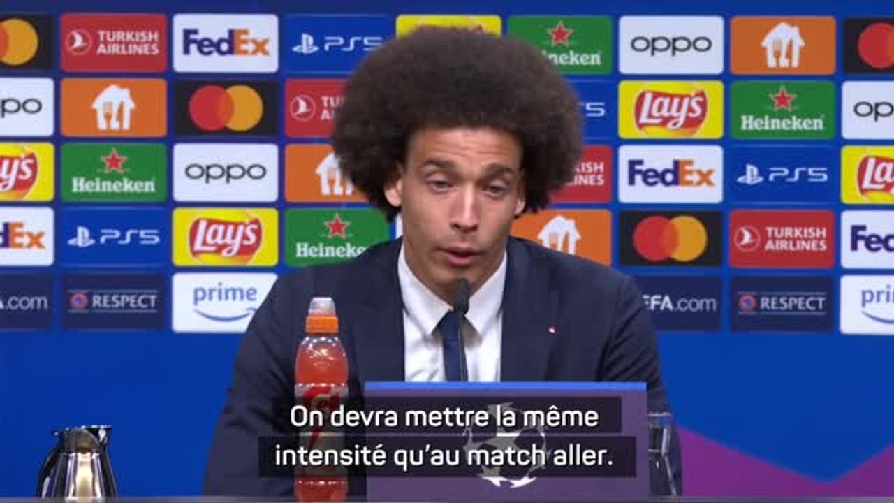 Atlético - Witsel : "Les 15 premières minutes seront très importantes"