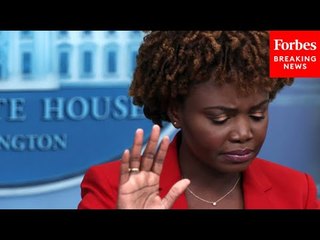 Karine Jean-Pierre Shuts Down All Of Reporter’s Questions About Trump & Presidential Immunity
