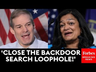 JUST IN: Pramila Jayapal Forms Rare Alliance With Jim Jordan In Support Of Major FISA Reform