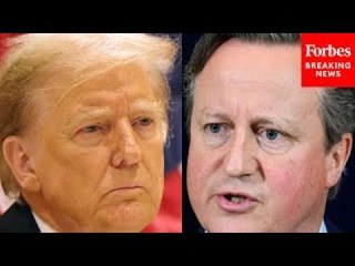 Biden Admin Asked If Trump Is Working Against US Interests After Meeting With David Cameron