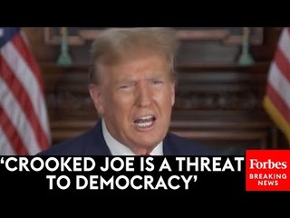 'He Is A Criminal!': Trump Outright Accuses Biden Of 'Lawfare' Against Him