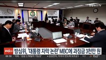 방심위, '바이든-날리면' 자막 논란 MBC에 과징금 3천만원