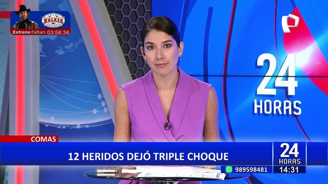 Tragedia en Comas: múltiple choque en avenida Túpac Amaru deja al menos 12 heridos