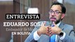 Embajador de México en Bolivia, Eduardo Sosa Cuevas: “Bolivia no preocupa a México por el crimen organizado; no es un foco rojo”