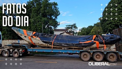 Embarcação encontrada com vários corpos no litoral paraense chega ao IML de Bragança