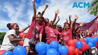 Pre-election street parades take over Solomon Islands