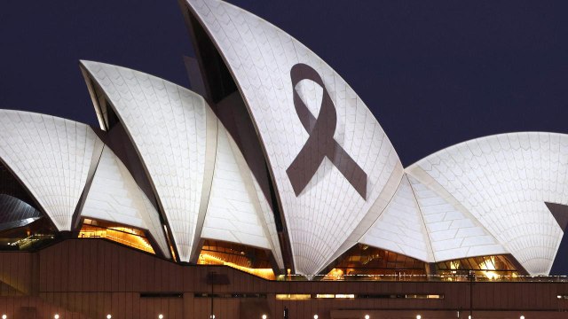 Floral tributes grow outside Westfield Bondi Junction following mass stabbing