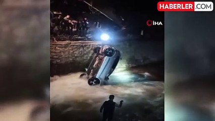 Şırnak'ta kontrolden çıkan otomobil dereye uçtu: 4 ölü, 1 yaralı