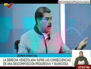 Pdte. Nicolás Maduro: La oposición era un adversario de temer, yo no soy culpable de sus fracasos