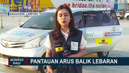 Situasi Terkini Arus Balik Lebaran di Pelabuhan Bakauheni Pagi Ini, 16 April 2024