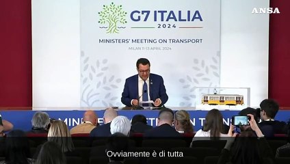 Salvini, "ottenuta la neutralita' tecnologica nel G7"