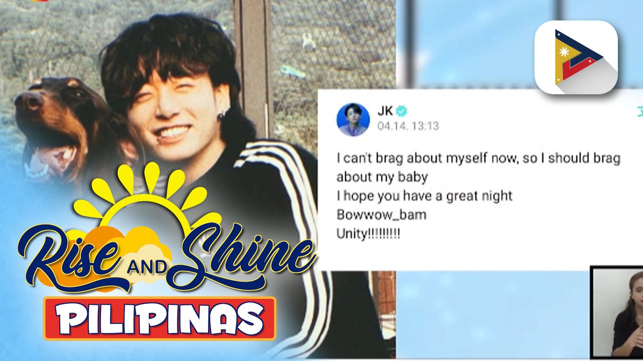 Talk Biz | BTS member na si Jungkook, nagbukas ng IG account para sa kaniyang aso na si Bam
